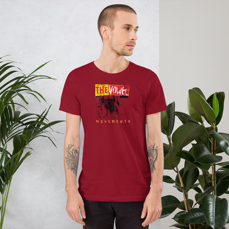 The Vowel Movements T-Shirt (with tour dates)