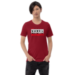 The Vowel Movements T-Shirt (with tour dates) - Part Deaux
