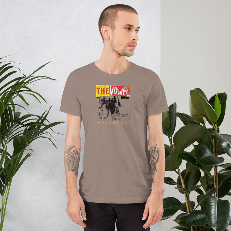 The Vowel Movements T-Shirt (with tour dates)