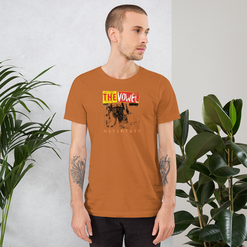 The Vowel Movements T-Shirt (with tour dates)