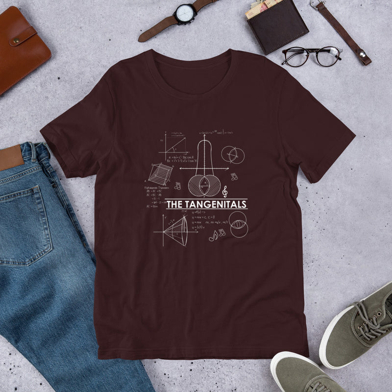 The Tangenitals T-Shirt (with tour dates)