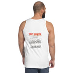 The Vowel Movements Tank Top (with tour dates)
