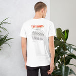 The Vowel Movements T-Shirt (with tour dates)