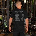 Incontinence Divide T-Shirt (with tour dates)